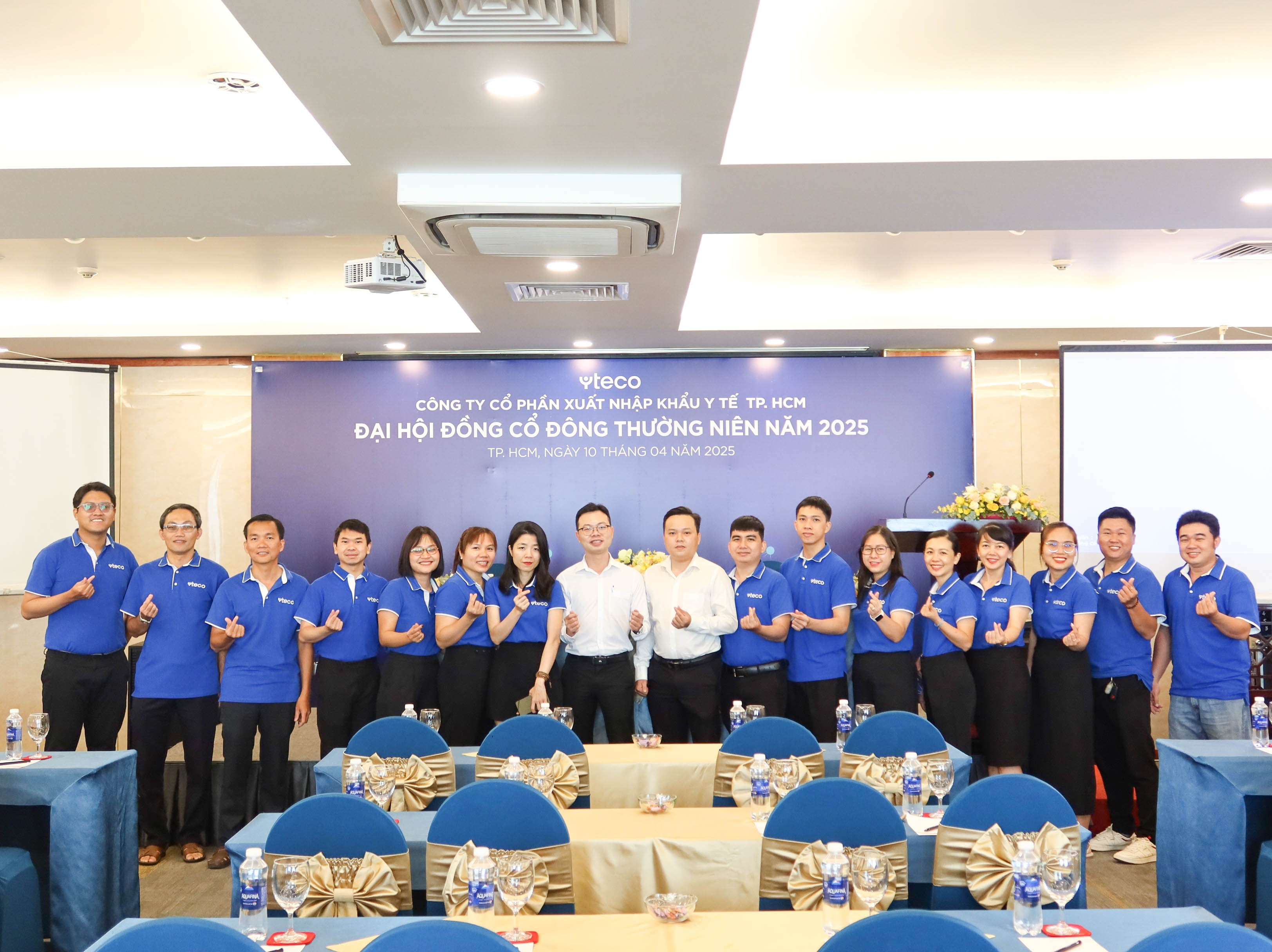 YTECO TỔ CHỨC THÀNH CÔNG ĐẠI HỘI ĐỒNG CỔ ĐÔNG THƯỜNG NIÊN NĂM 2025