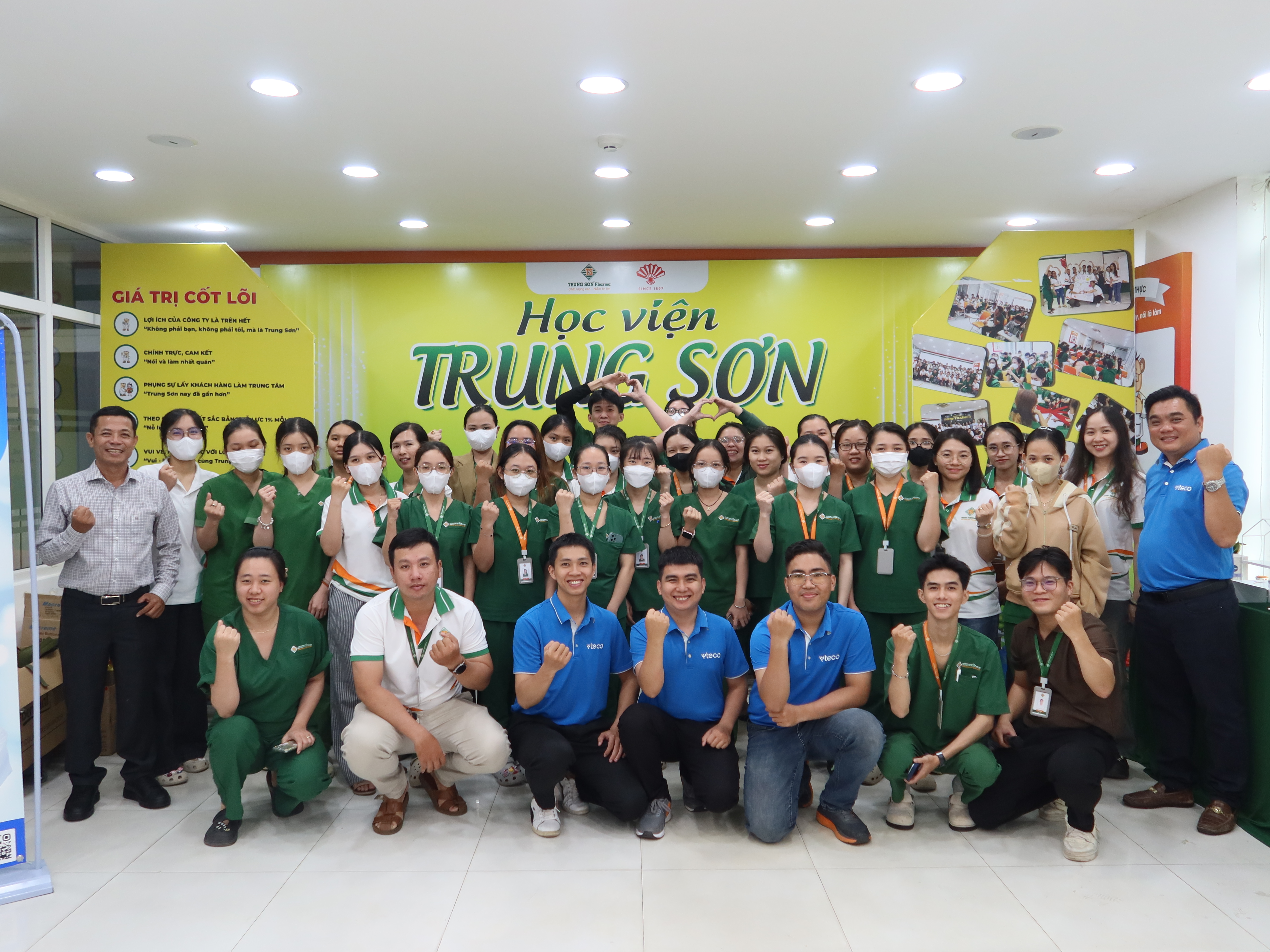 YTECO Phối Hợp Tổ Chức Chương Trình Đào Tạo Dược Sĩ Chuỗi Nhà Thuốc Trung Sơn