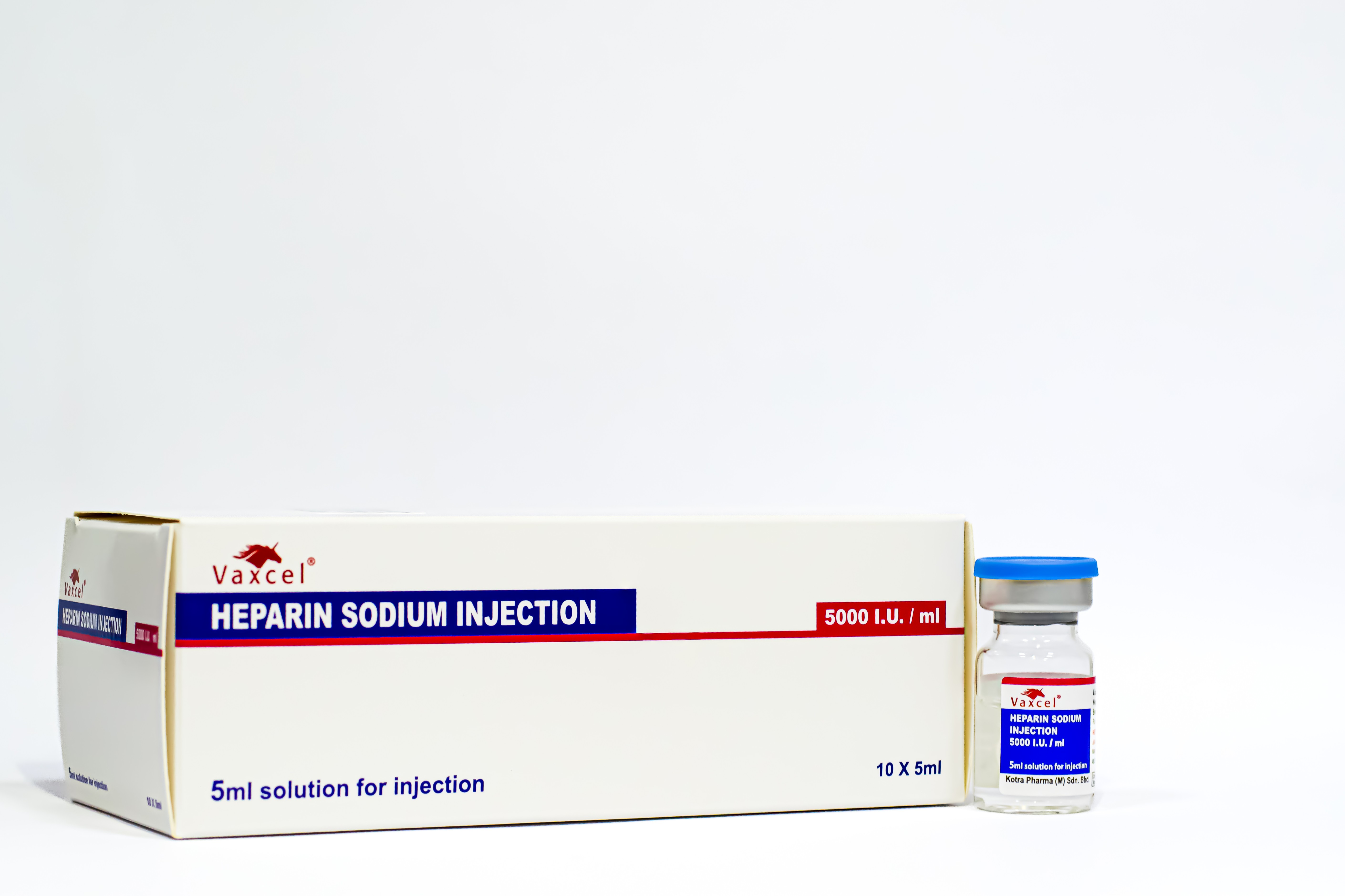 Vaxcel Heparin Sodium Injection 5000IU/ml