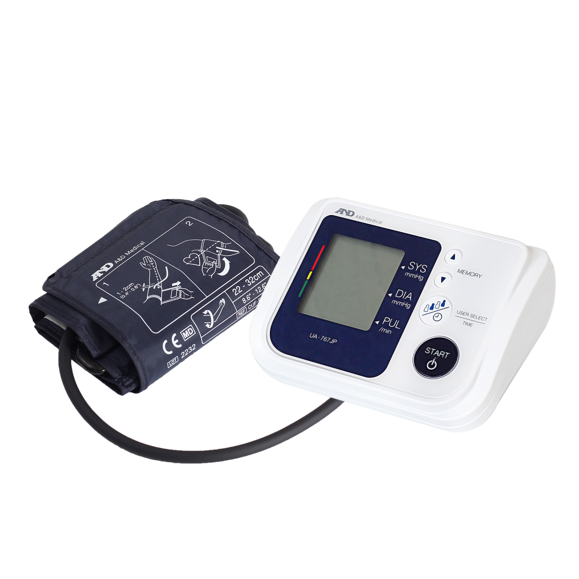 Upper arm Blood pressure monitor AND UA-767JP (Asia Model)