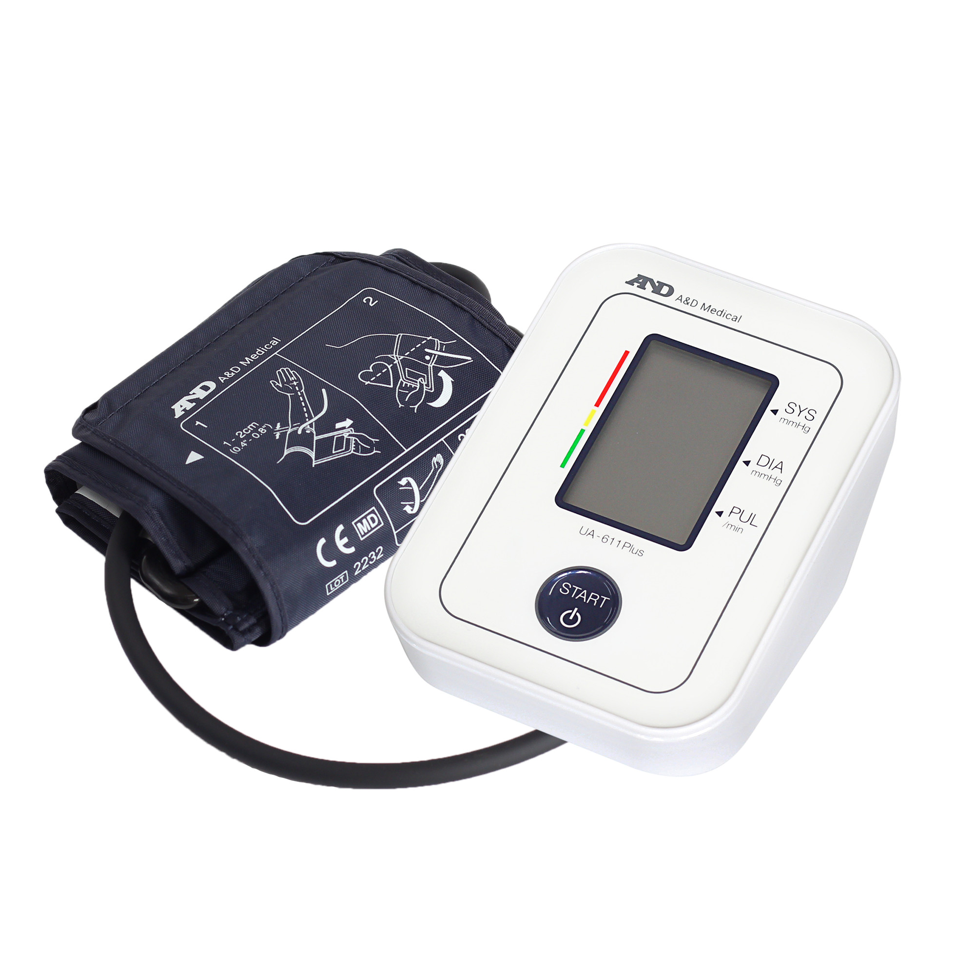 Upper arm Blood pressure monitor AND UA-611Plus (Asia Model)
